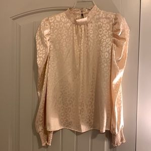 Jealous Tomato, cheetah print blouse, Large